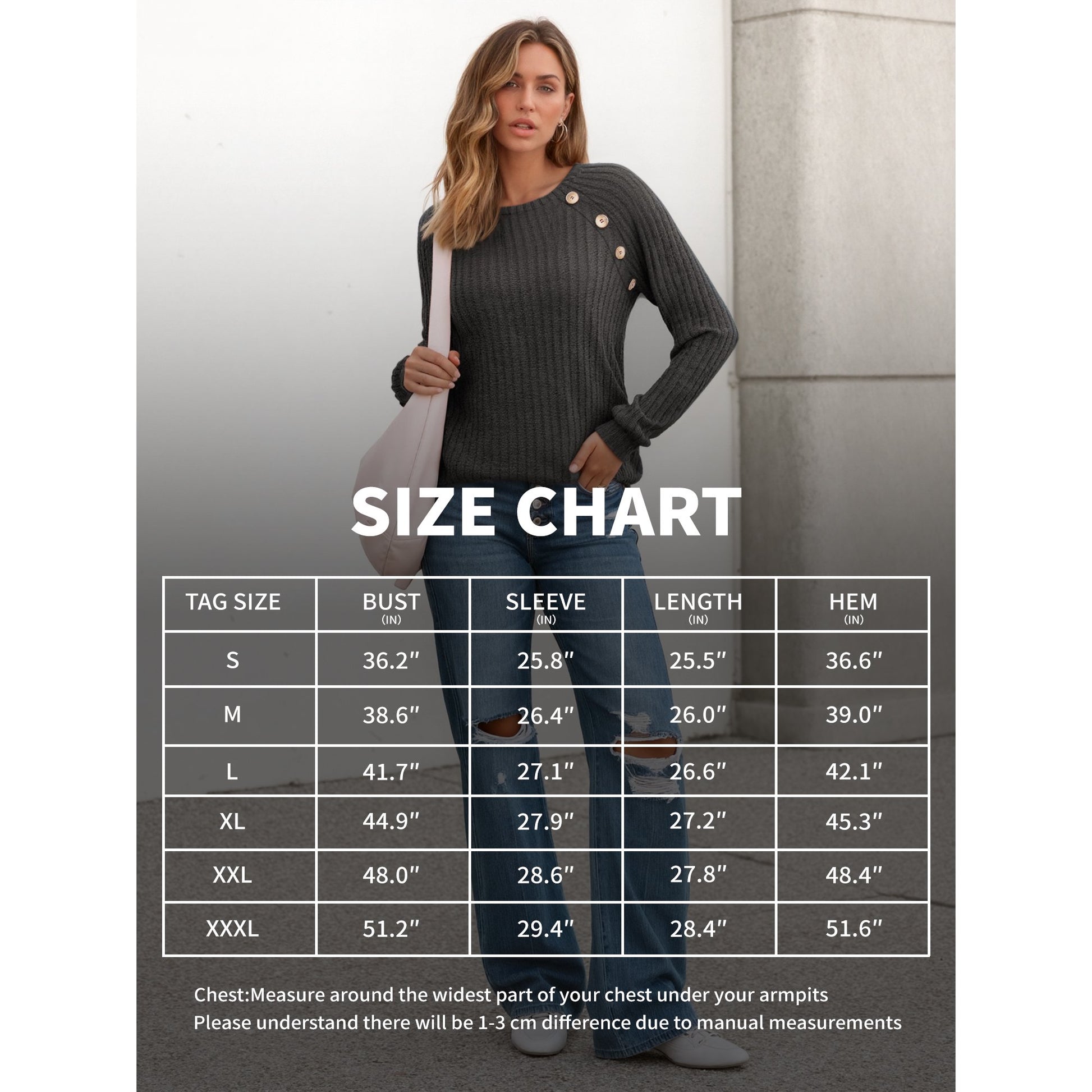 OALUXE Long Sleeve Shirts for Women Causual Tunic Tops Loose Fit Dressy Lightweight Sweaters