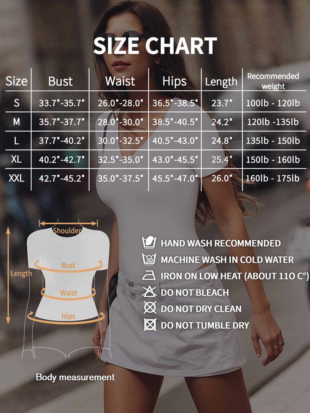 MOYIKO V Neck T Shirts for Women Short Sleeve Slim Fitted Tees Tight Summer Tops
