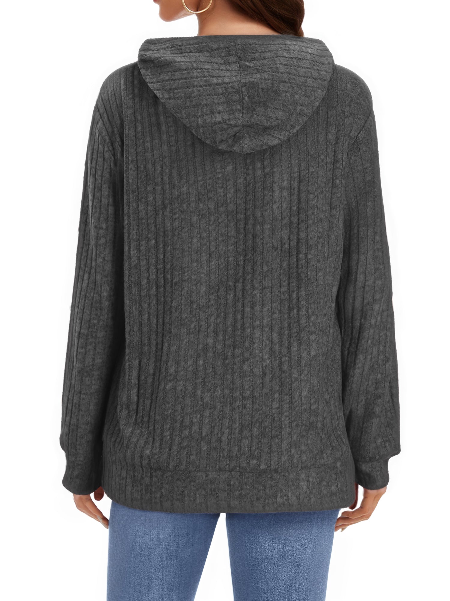 OALUXE Hoodies for Women Long Sleeve Shirts Pullover Sweatshirts Casual Fall Tunic Tops with Pocket