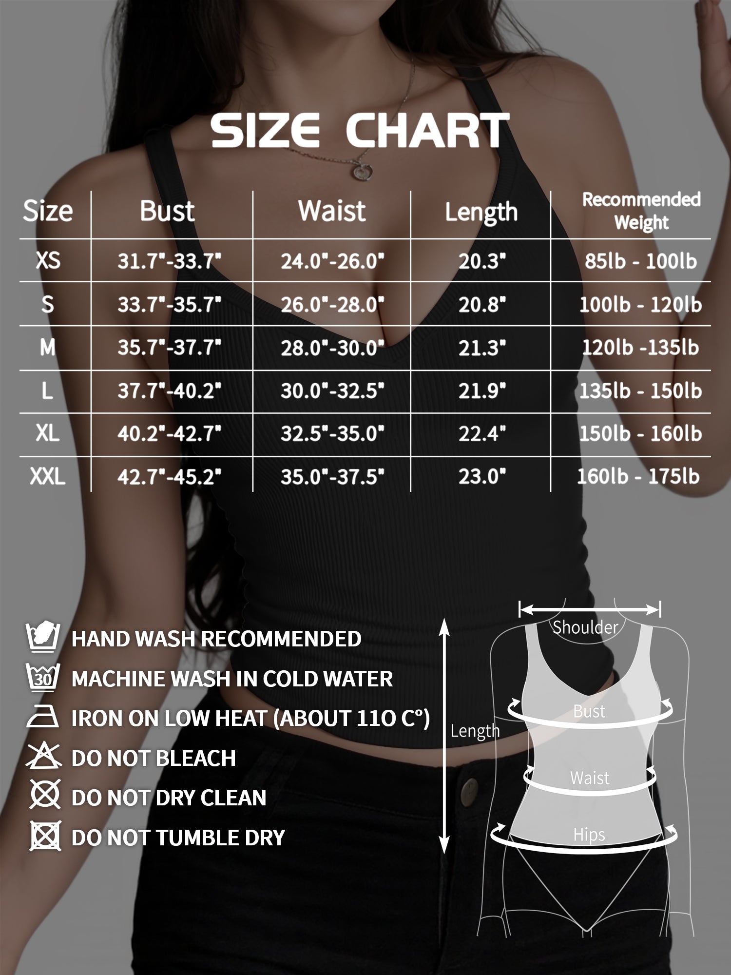 MOYIKO Workout Tank Top for Women V Neck Ribbed Racerback Fitted Cami Sleeveless Summer Tops