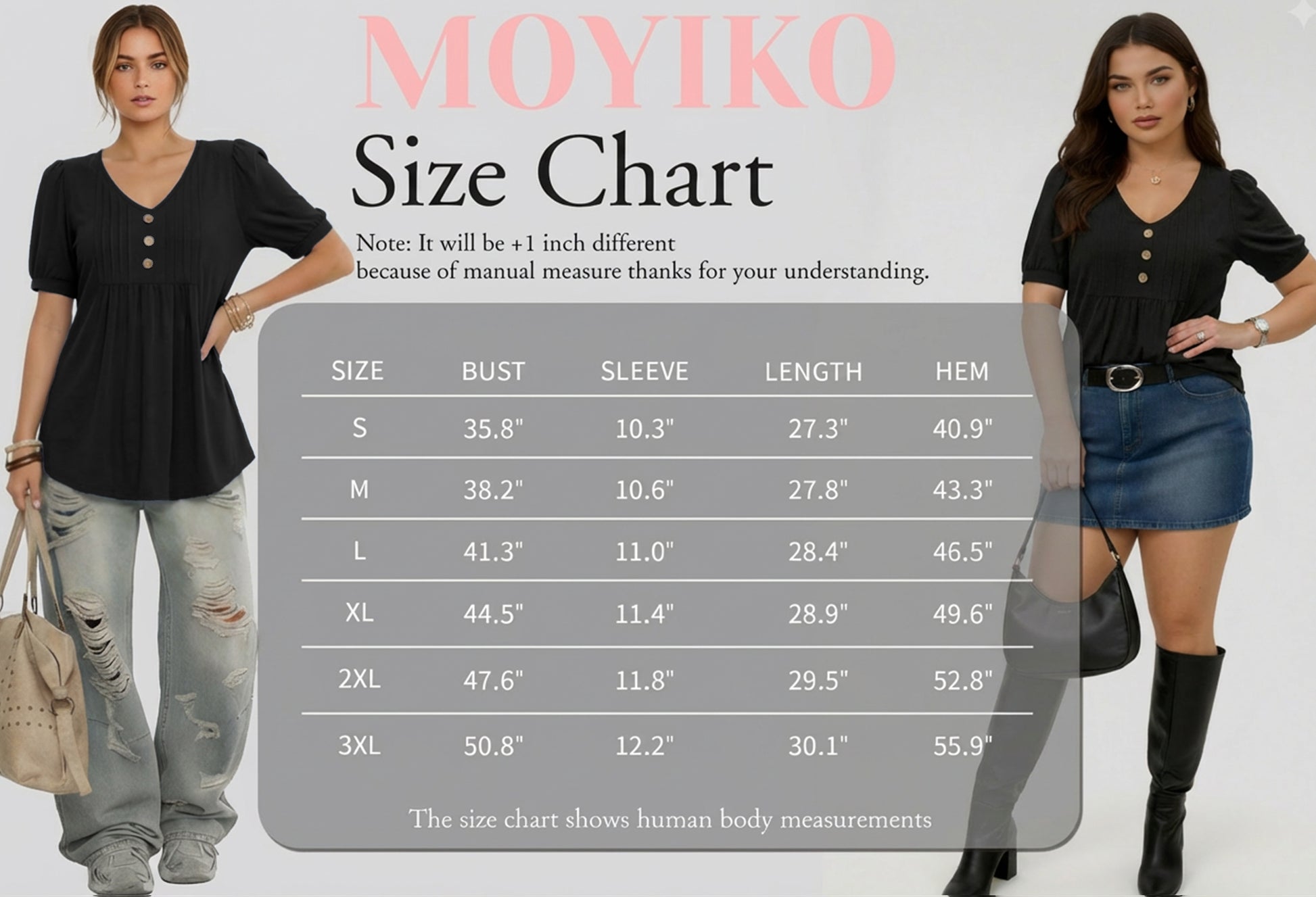 MOYIKO Blouses for Women Pleated Button Puff Short Sleeve Shirts Dressy Casual V Neck Tunic Tops Summer Shirts