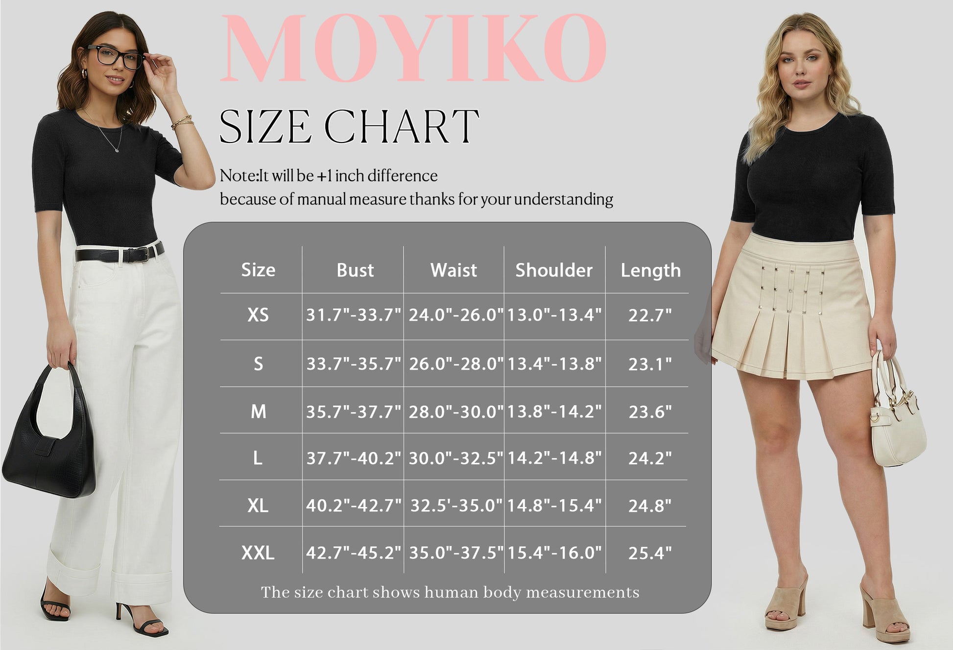 MOYIKO Half Sleeve T Shirts for Women Summer Trendy Crewneck Tops Spring Casual Slim Fitted Basic Tees
