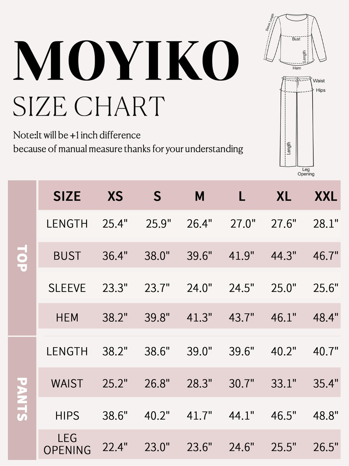 MOYIKO Two Piece Lounge Sets for Women Casual Lace Pajamas Set Wide Leg Pants Winter Matching 2 Piece Outfits Trendy Clothes