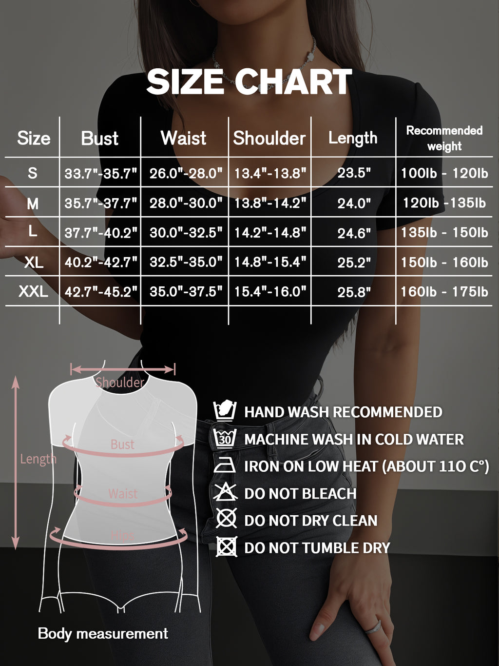 MOYIKO Scoop Neck Tops for Women Slim Fitted T Shirts Tight Short Sleeve Basic Tees