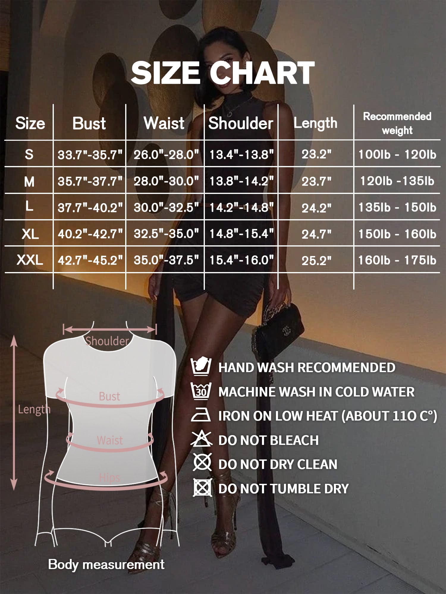 MOYIKO Mock Turtleneck for Women Fitted Sleeveless Tops Tight Shirts Tees