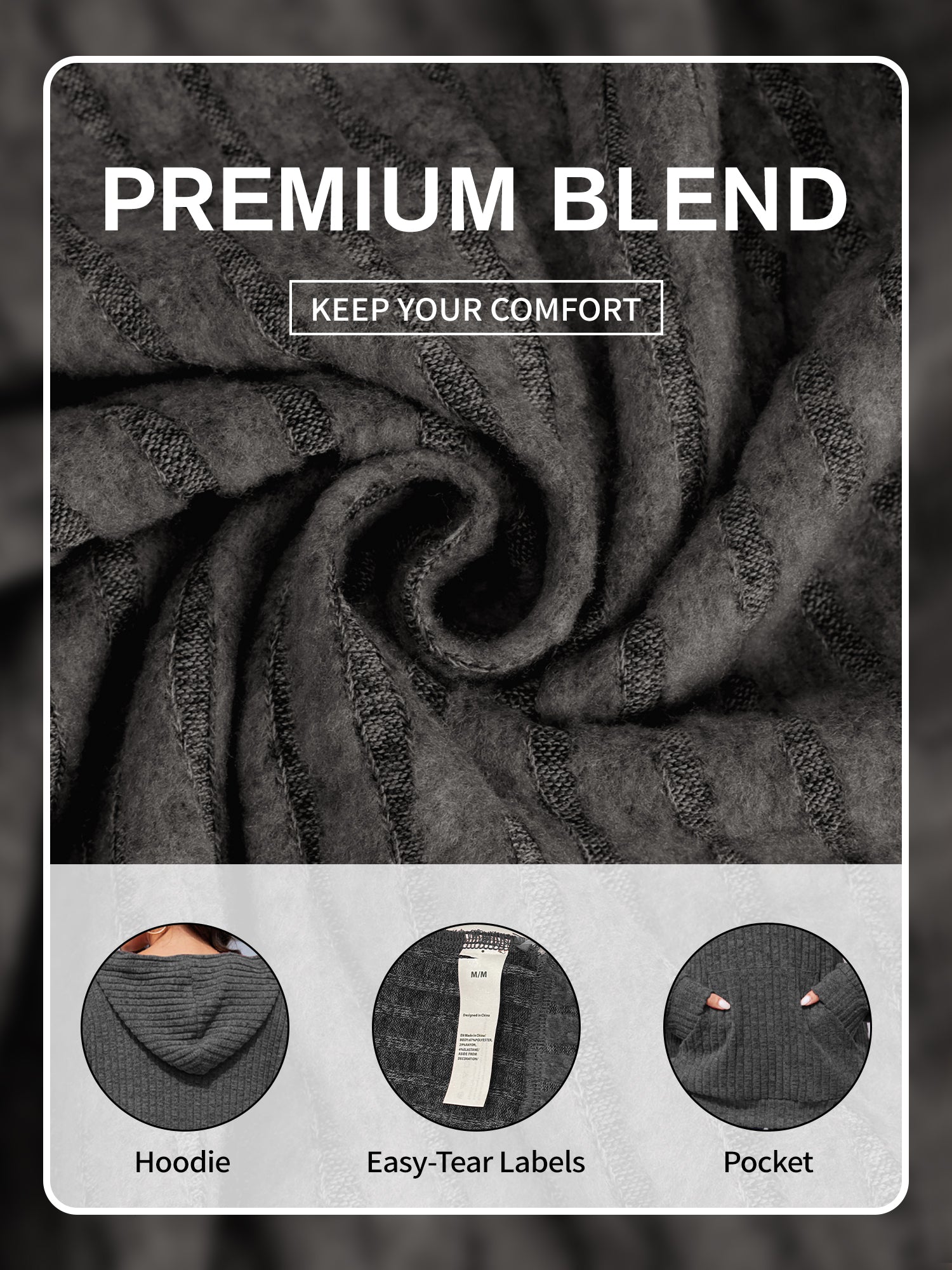 OALUXE Hoodies for Women Long Sleeve Shirts Pullover Sweatshirts Casual Fall Tunic Tops with Pocket