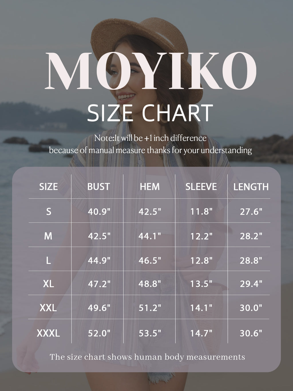 MOYIKO Womens Short Sleeve Striped Shirts Casual Button Down V Neck Work Blouses Tops