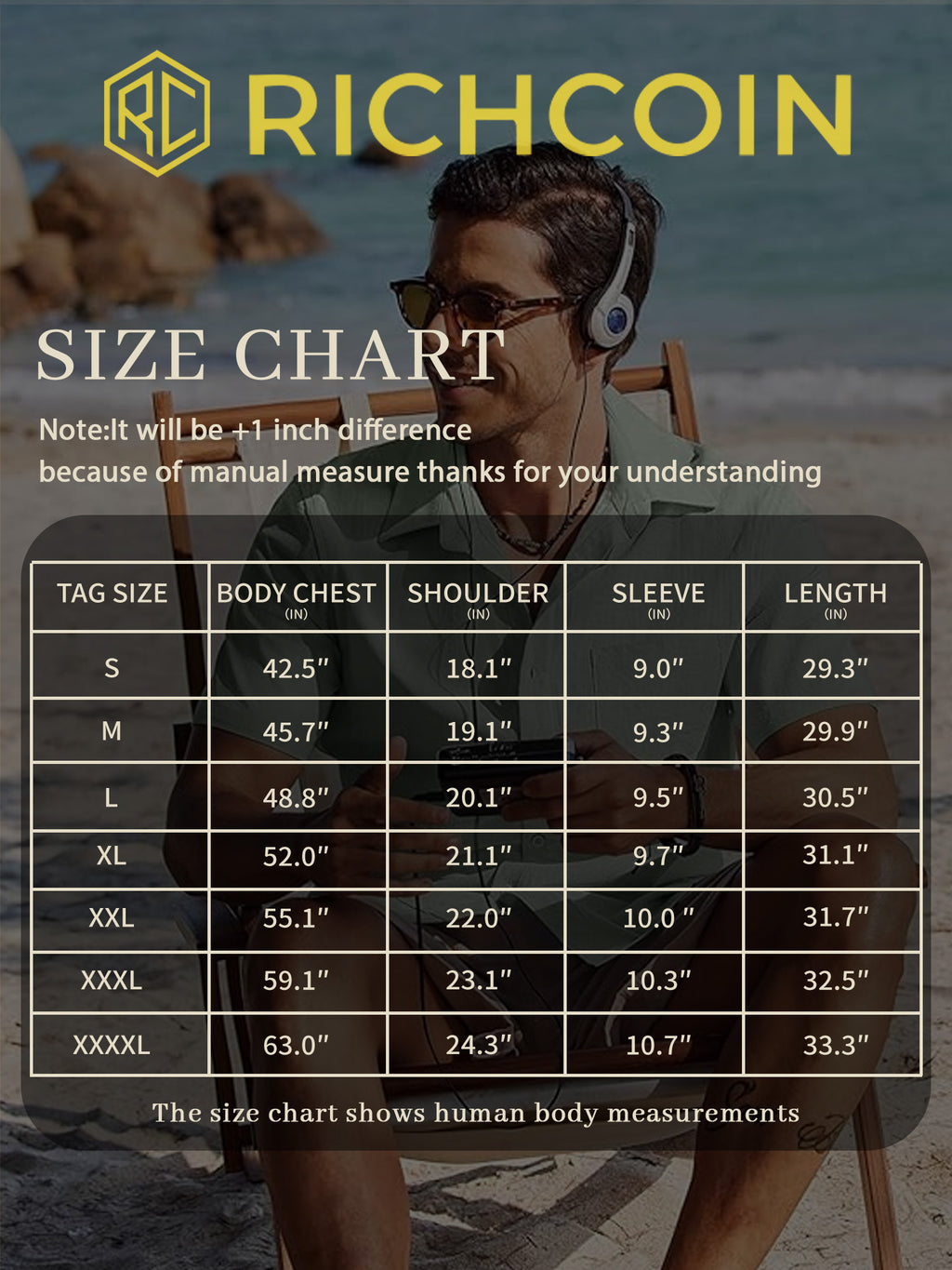 RICHCOIN Men's Linen Shirts Short Sleeve Casual Shirts Button Down Shirt for Men Summer Beach Wedding Dress Shirt